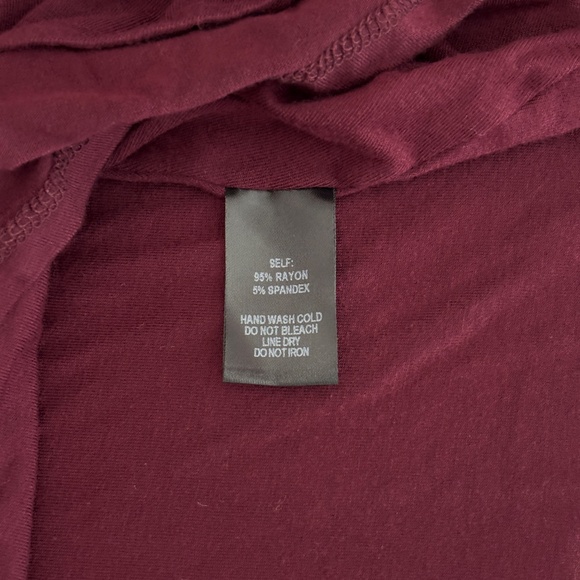 Lulus "Sway, Girl, Sway!" Mini Dress - Wine Red Size XS - Picture 10 of 10